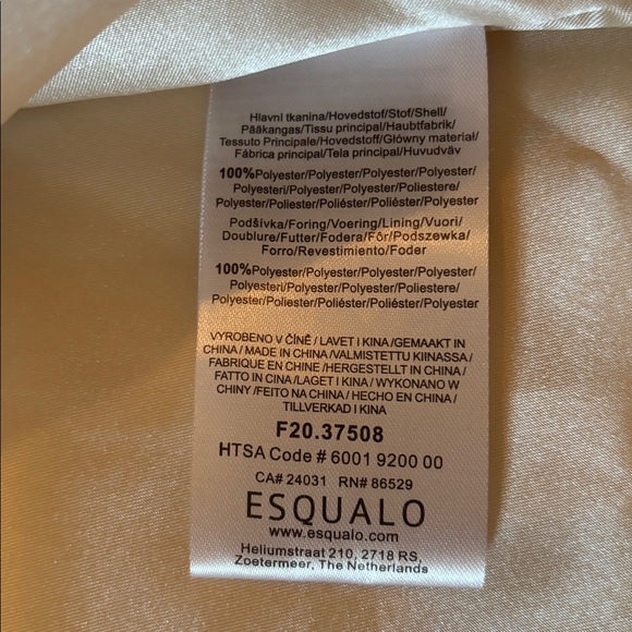 Esqualo Faux Fur Coat - Picture 7 of 10